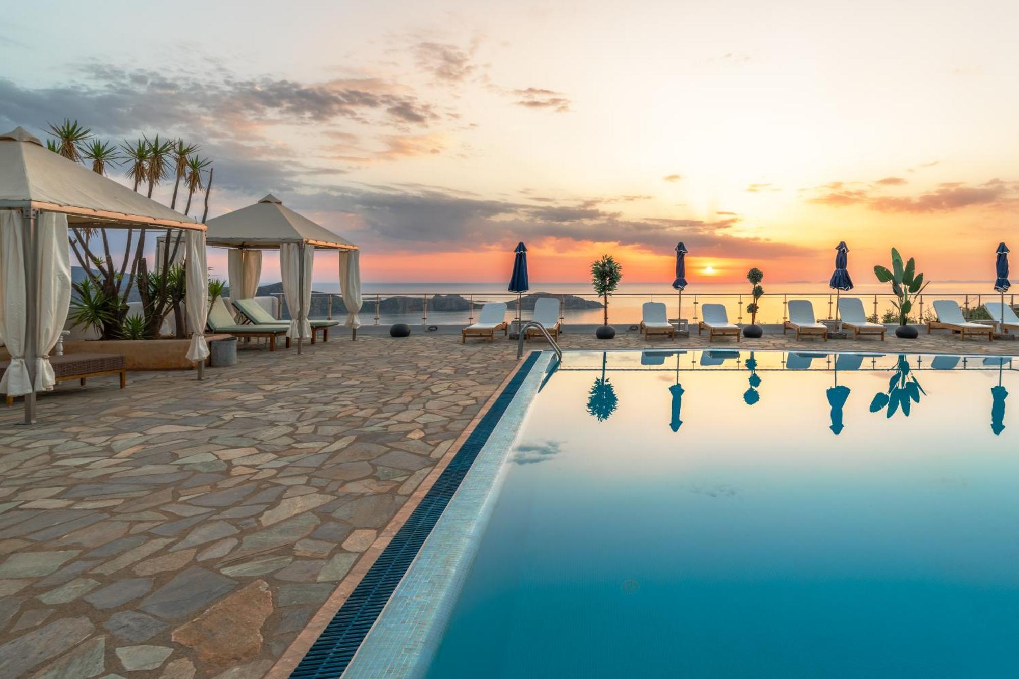 Adrakos Apartments (Adults Only) Елунда Екстер'єр фото