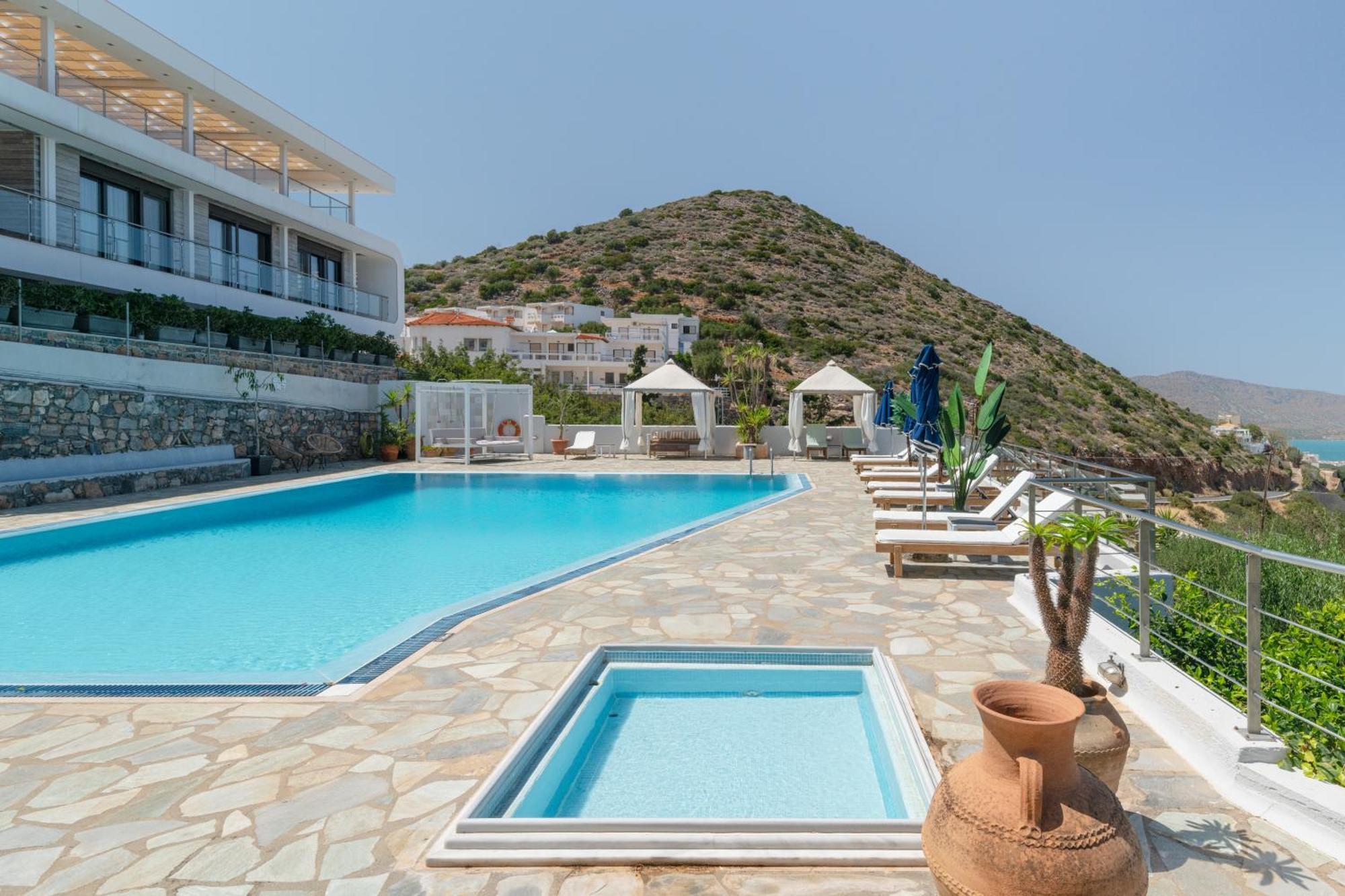 Adrakos Apartments (Adults Only) Елунда Екстер'єр фото